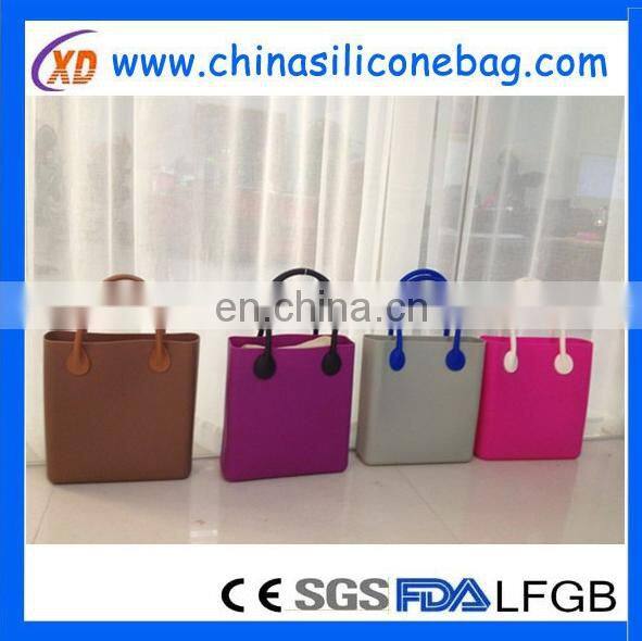 New design silicone bag for ladies/silicone handbag for ladies waterproof silicone bag