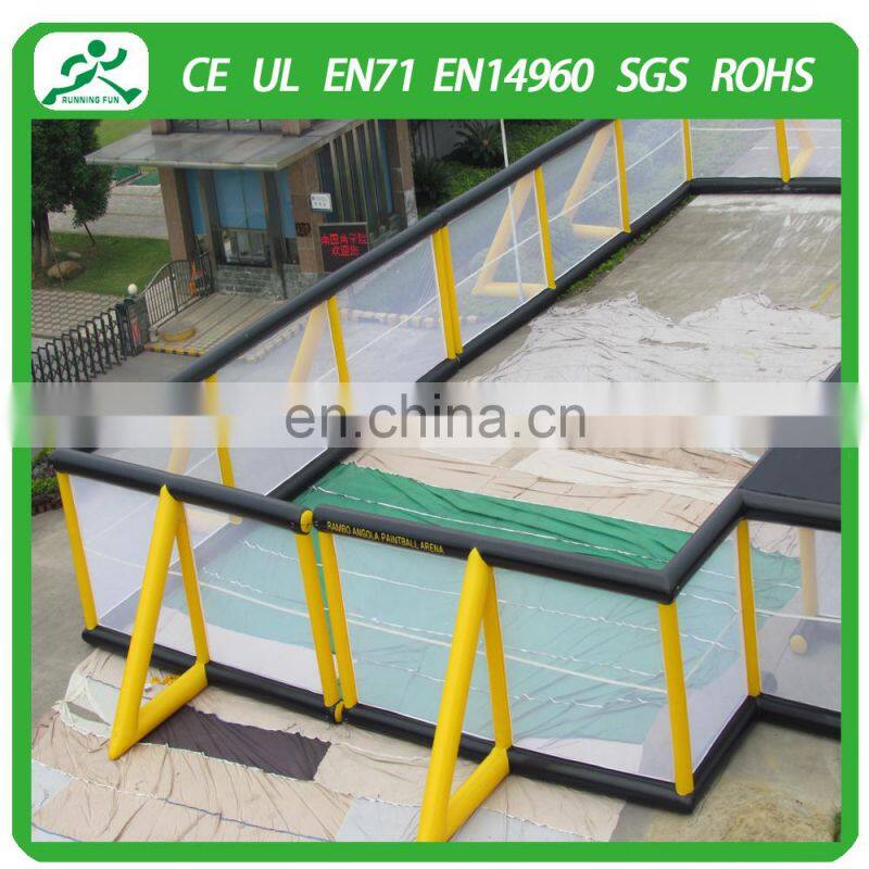 2015 new inflatable paintball field paintball arena