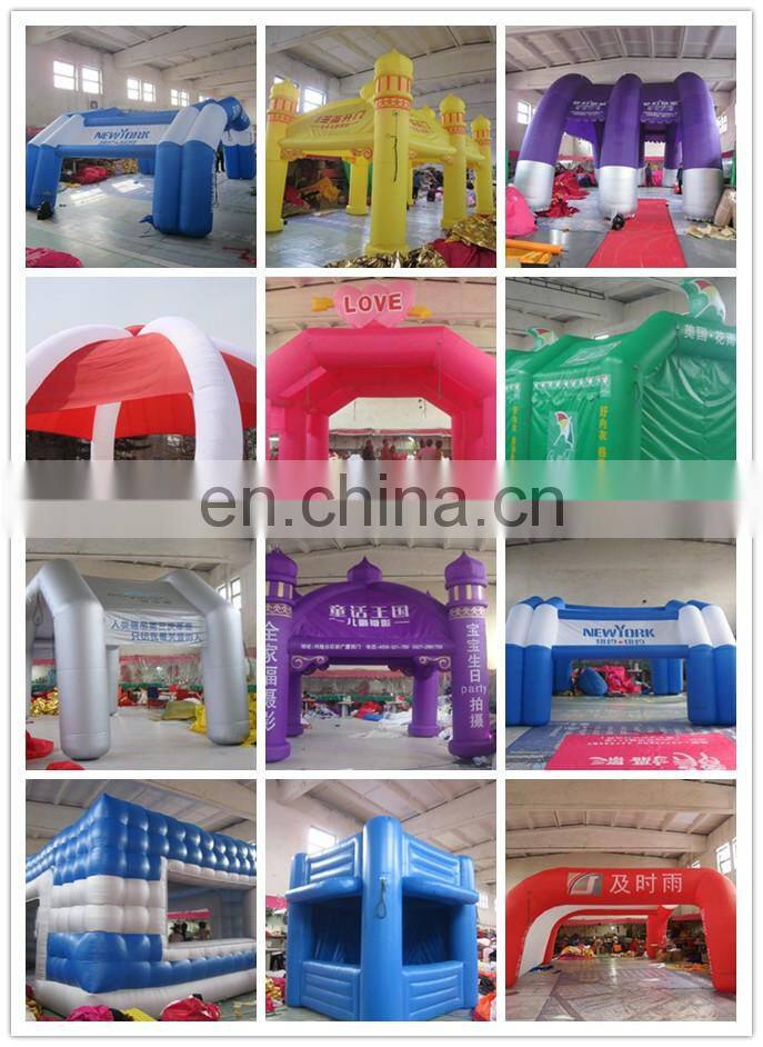customized popular printed superior quality inflatable tent of dog for sale
