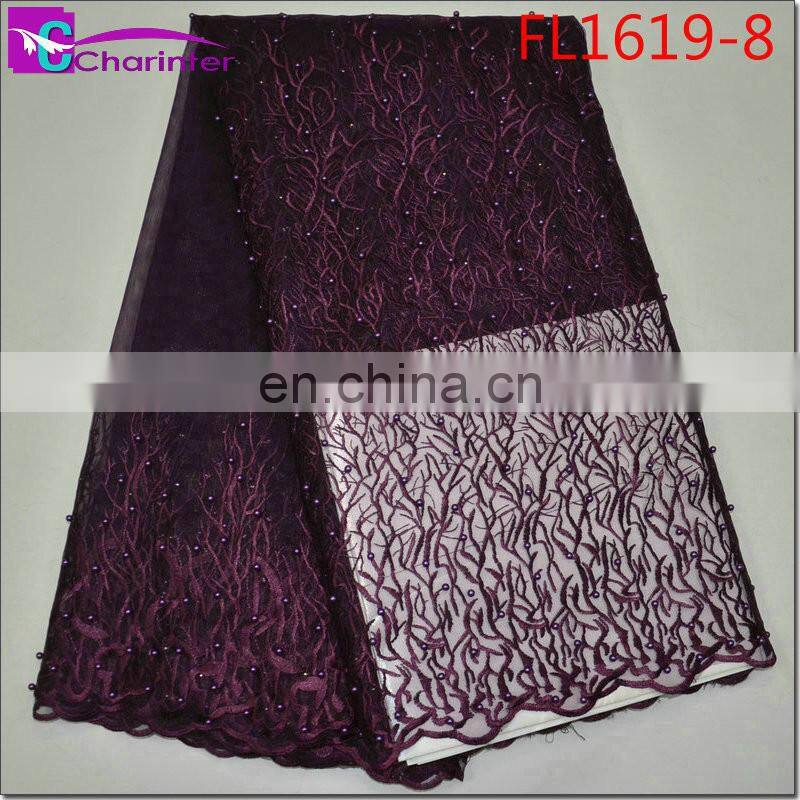 high quality charinter african fashion lace fabrics FL1619