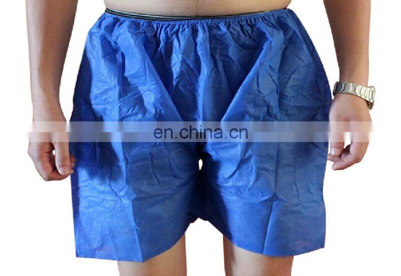 high quality men disposable PP PE hotel Briefs boxer underwear