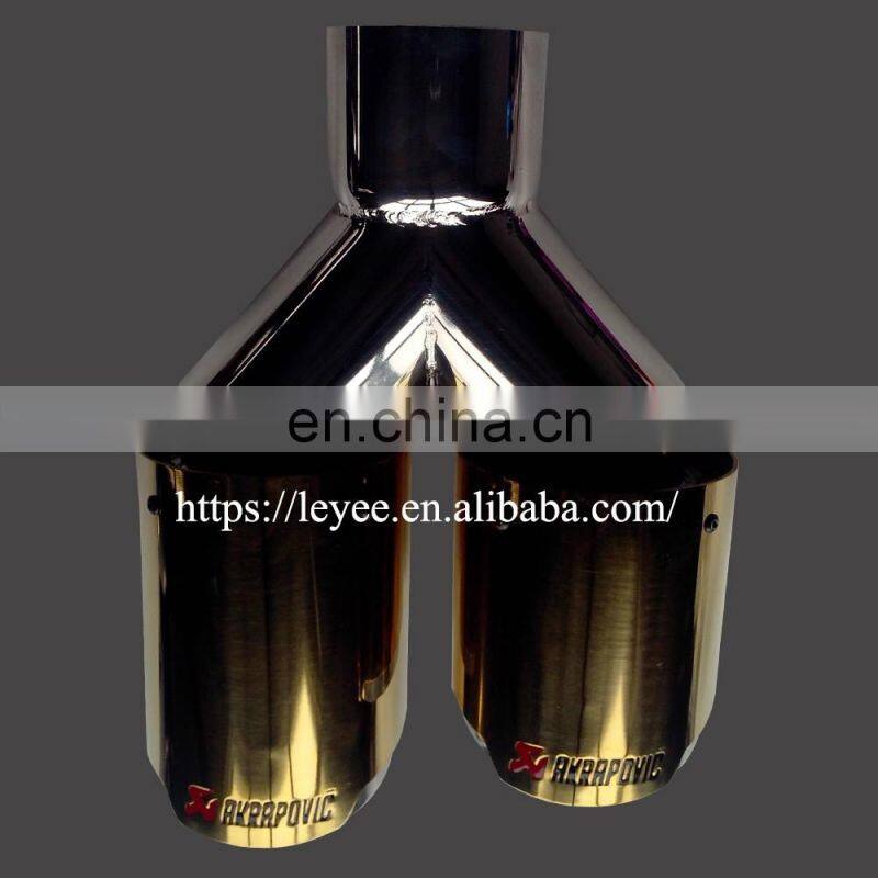 High Performace Mirror Polished Auto Exhaust Tip