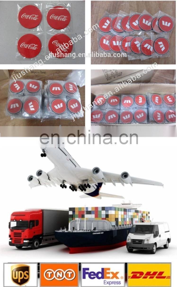 3D custom PVC glass drink coaster with embossed logo for mass selling