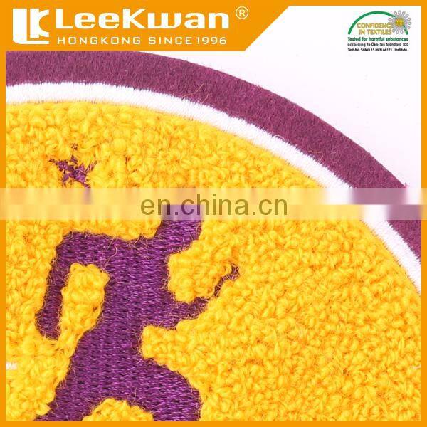 Custom chenille embroidery patch for shoes