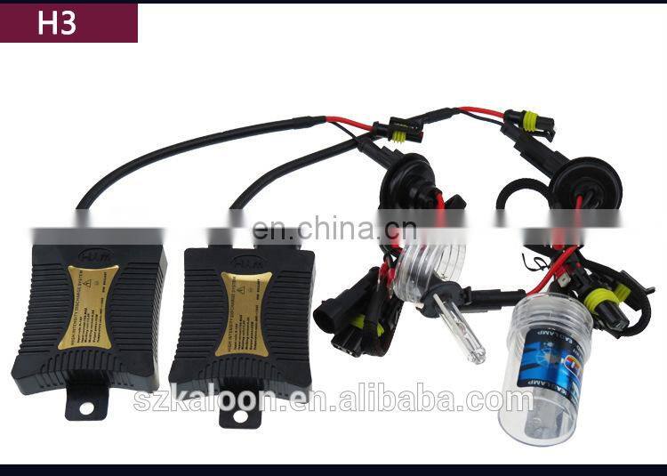 hid kit xenon 35w 55w with super slim ballast h1 h3 h7 h9 6000k auto conversion xenon kit