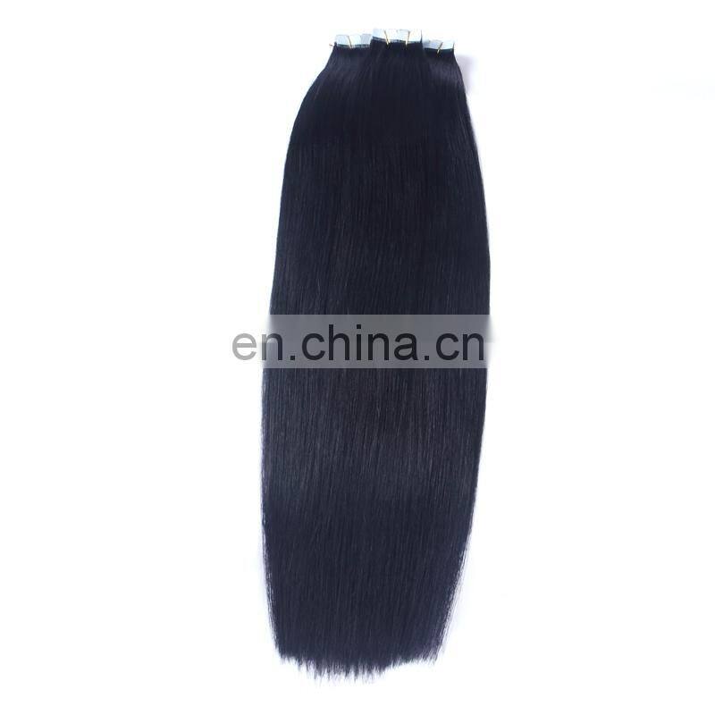 Brazilian Remy Virgin bundle weft hair tape extensions