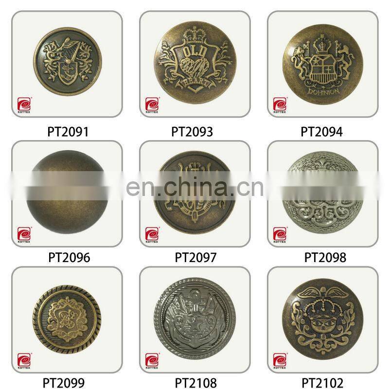 25mm OEM anti silvery plastic &abs buttons for leather