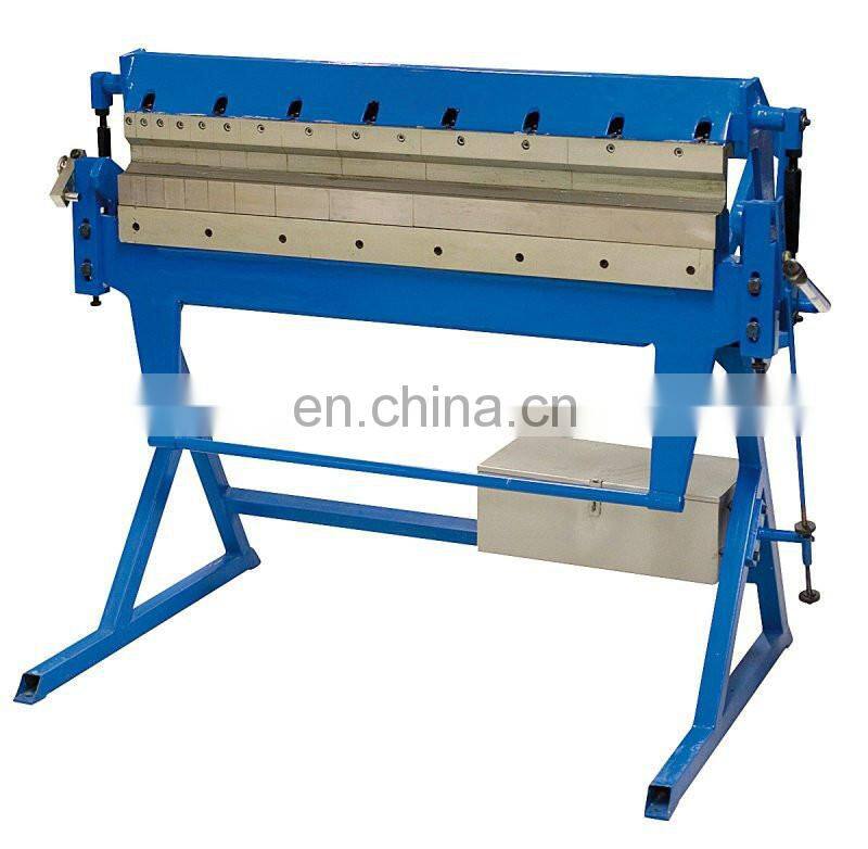 W1.5x1220 foot shear and hand shear forming machine
