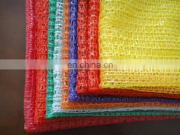 pe raschel bags for firewood mesh bag for vegetable packaging