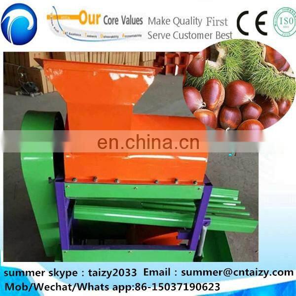 Thorn stab removal chestnut huller