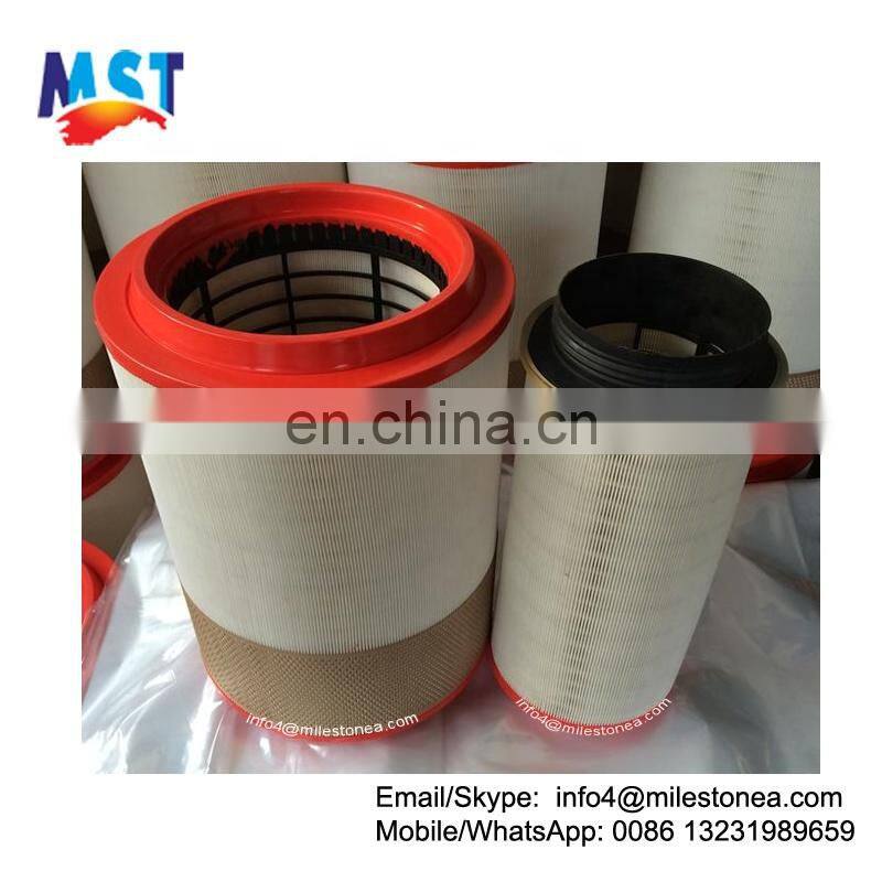 Factory air filter K3544 K3444 for heavy truck