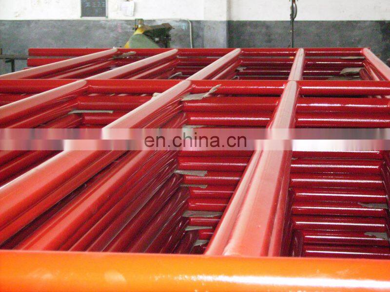 Galvanized fencing panel powder coated fencing panels