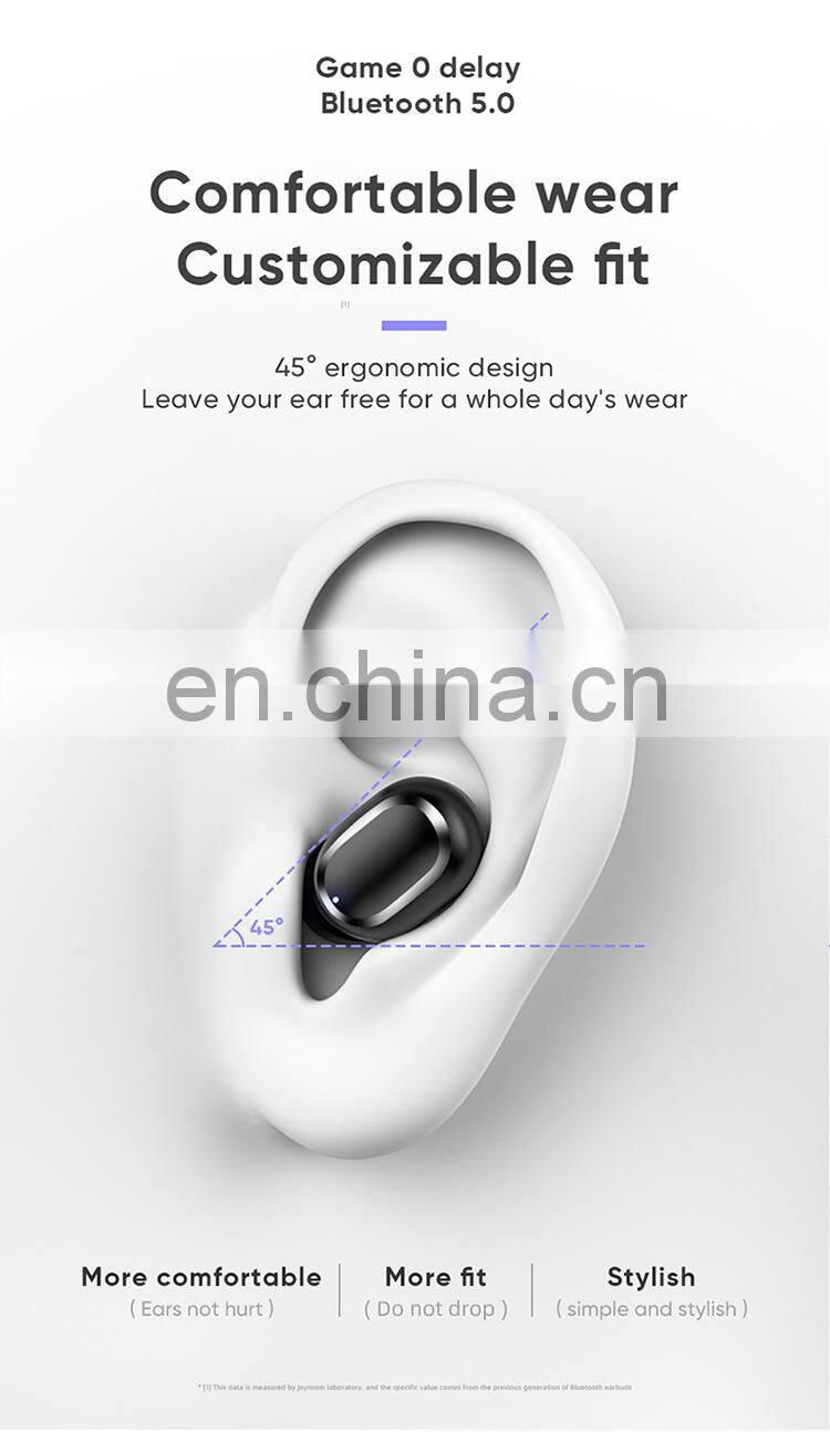 Joyroom TL5 Bilateral Digital display tws earphone HD call high bass bt wireless headset