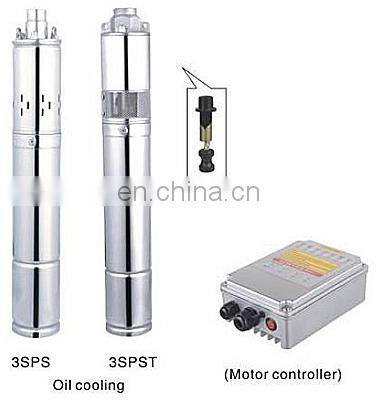 2020 wholesale dc solar submersible deep well water pump with external controller BMP505