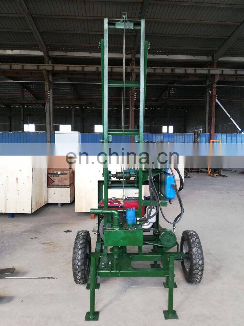 200 meter deep factory price water well rotary drilling rig for sale