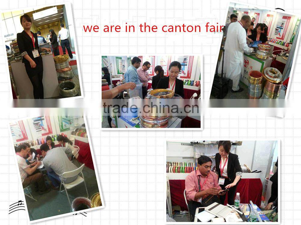 helmet pvc plastic u shape strip black with chrome or silver color