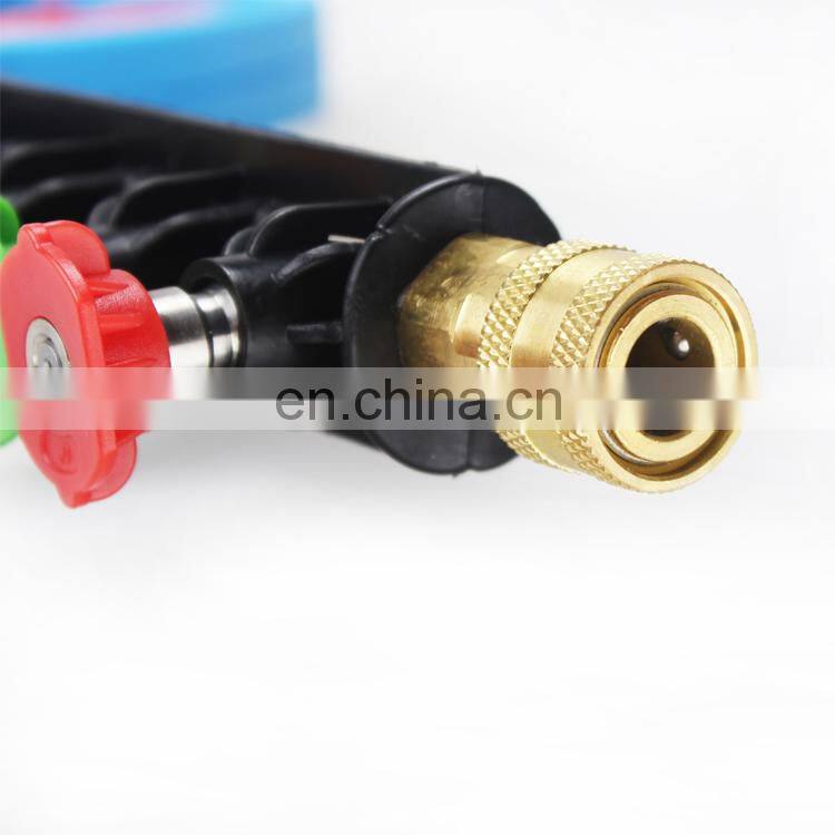 3200 PSI High Pressure Washer Gun Water Jet Car Wash Gun with Pressure Water Washer Nozzles