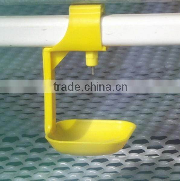 Automatic plastic poultry drinker drip cup/Poultry Drinker Hanging Drip Cups