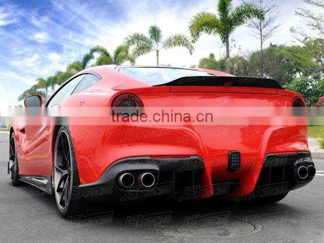 FOR FERRARI F12 CARBON/FOR F12 CARBON DIFFUSER/ D STYLE CARBON FIBER REAR DIFFUSER FOR FERRARI F12(JSK111203)