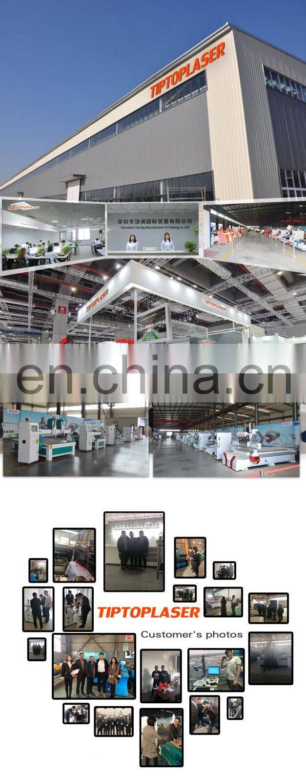 High product efficiency multi heads cnc wood carving router machine