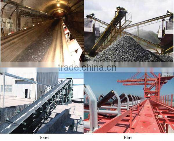 High Quality Large Conveying Capacity rubber conveyor belt machine