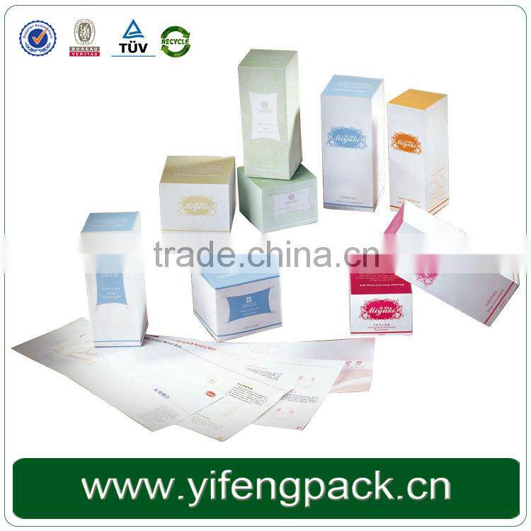 factory produce luxury cosmetic creams packaging