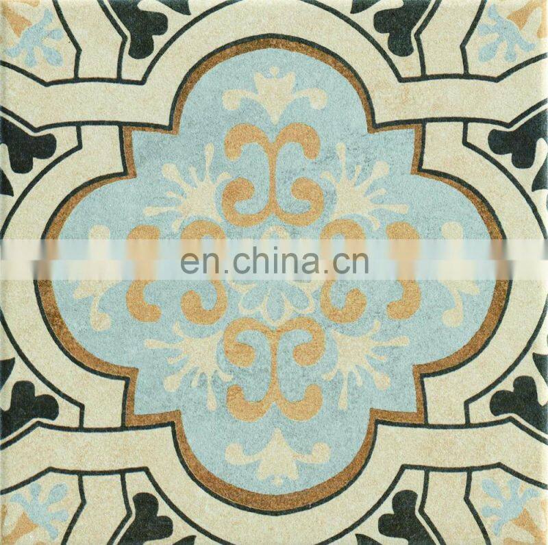 Small cheap decoration 200x200mm flower tile