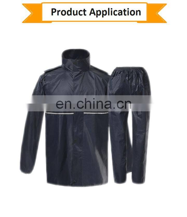 2018 New Fashionable Polyester Waterproof Rain Coat