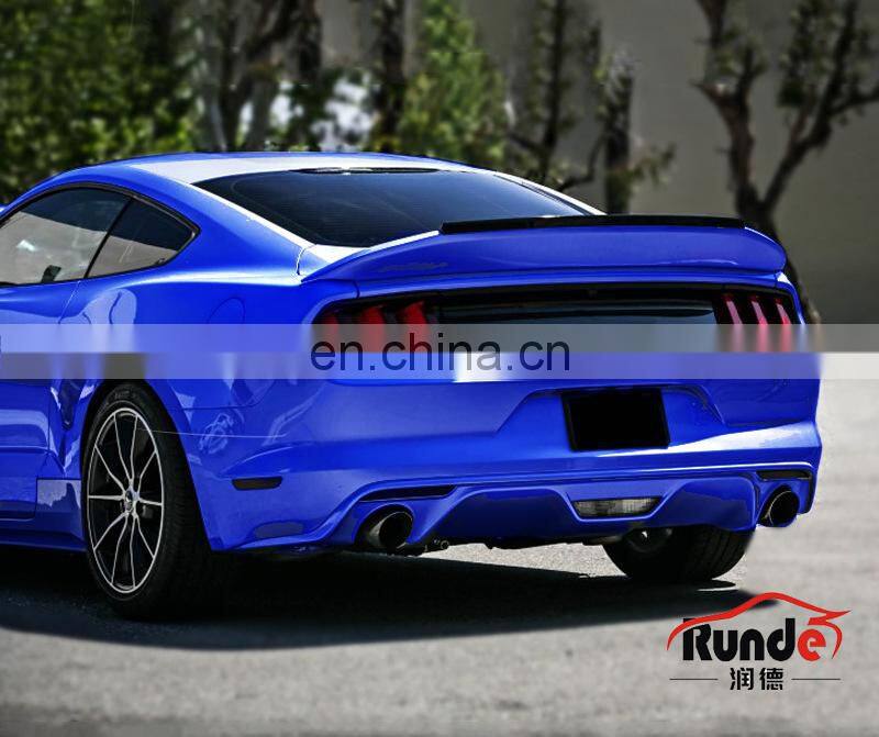 Runde Car Modification Parts Carbon Fiber Resin Material Trufiberya Rear Spoiler Suitable For 2015-2020 Ford Mustang rear spoiler