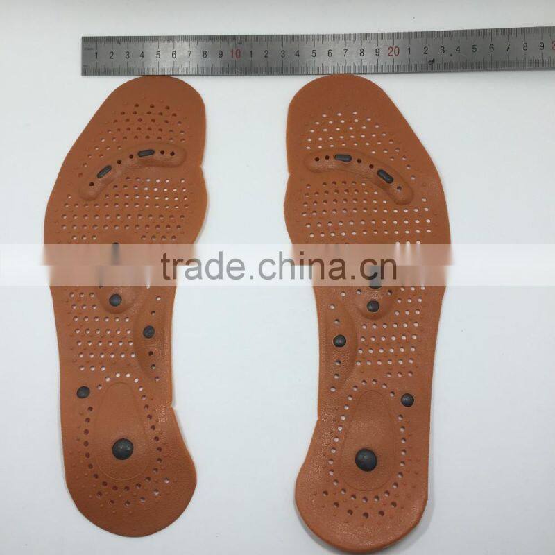 Health Foot Feet Care Insole Shoe Boot Thenar Pad Magnetic Therapy Massage Clean