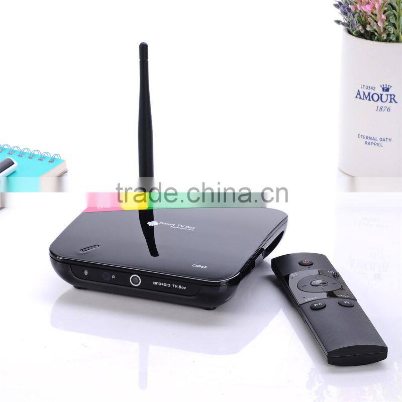 2013 Hot selling! RK3188 android 4.2 quad core tv box cs968 tv box with camera