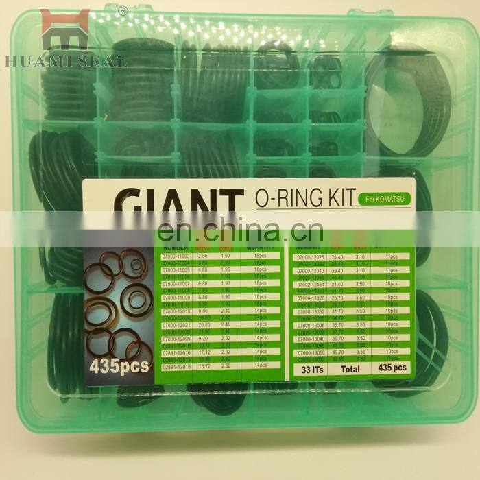 Excavator oil seal CAT E320L/B/C E330L/B/C o-ring kit oring box D-RING IP3702 IP3703 IP3704