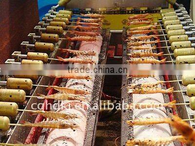 Infrared gas burners for chiken Meat Grill Equipment HD220