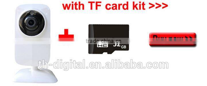 H.264 Mini 1MP Baby Monitor IP Camera Onvif P2P IP Camera