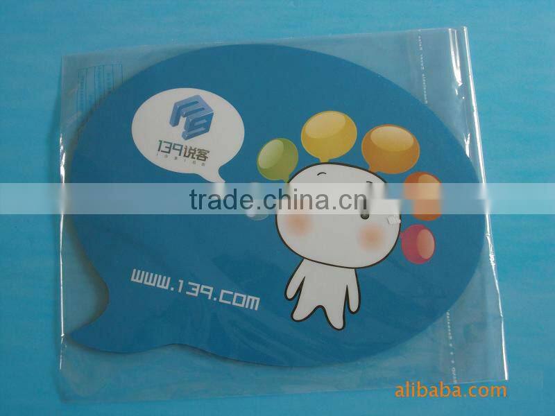 low price PVC + EVA foam mouse pad, cheap custom mouse mats
