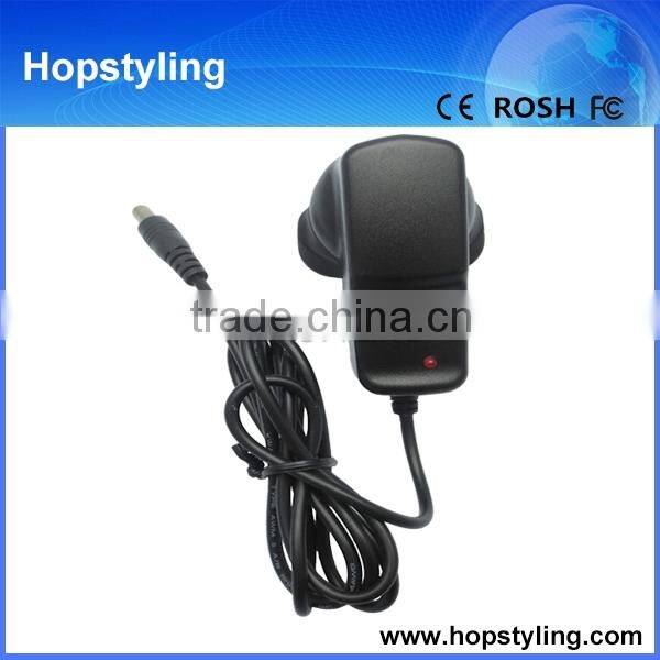 china supplier USA Standard AC Plug 5V 1A 5.5*2.5 mm CE approved Wall charger for phone/laptop charger
