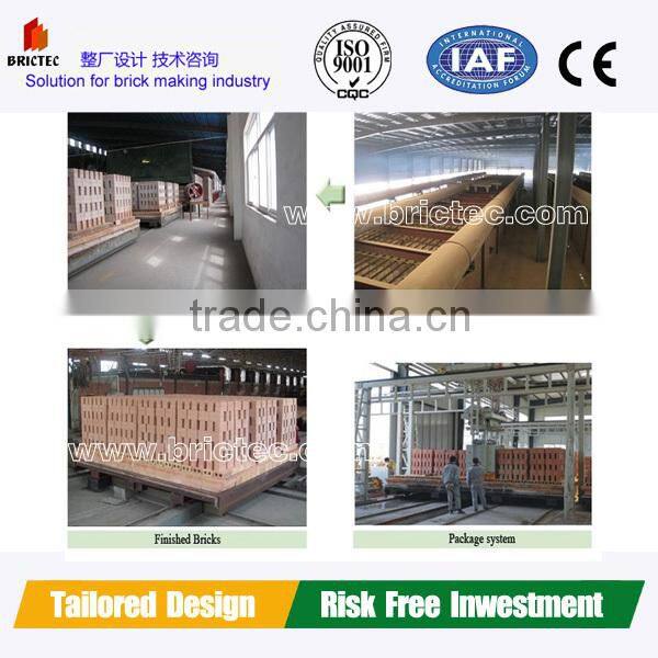 Automatic clay brick manufacturing plant and auto red brick making machine