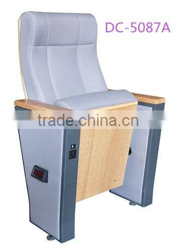 wooden theater chair