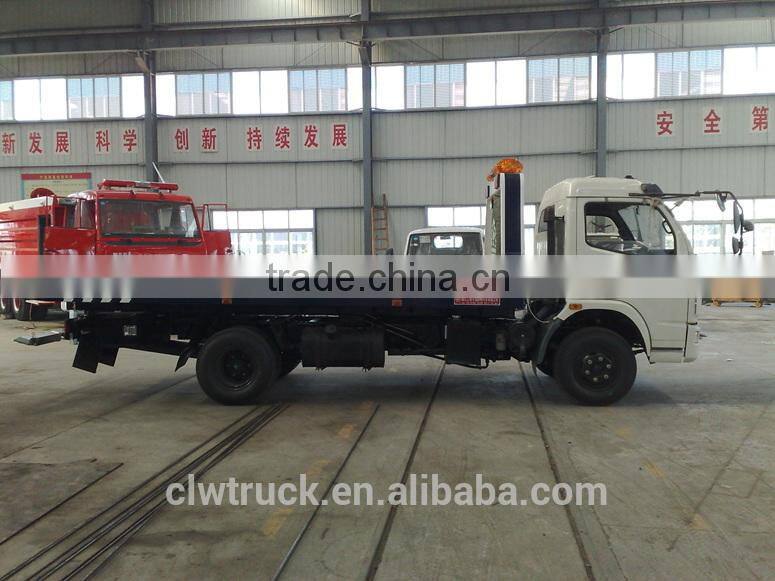 2015 Dongfeng small 4X2 tow truck for sale,5t tow truck in Peru