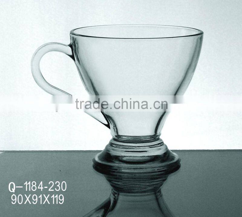 Fancy glass coffee mug/ tea cup/ tea mug/coffee cup