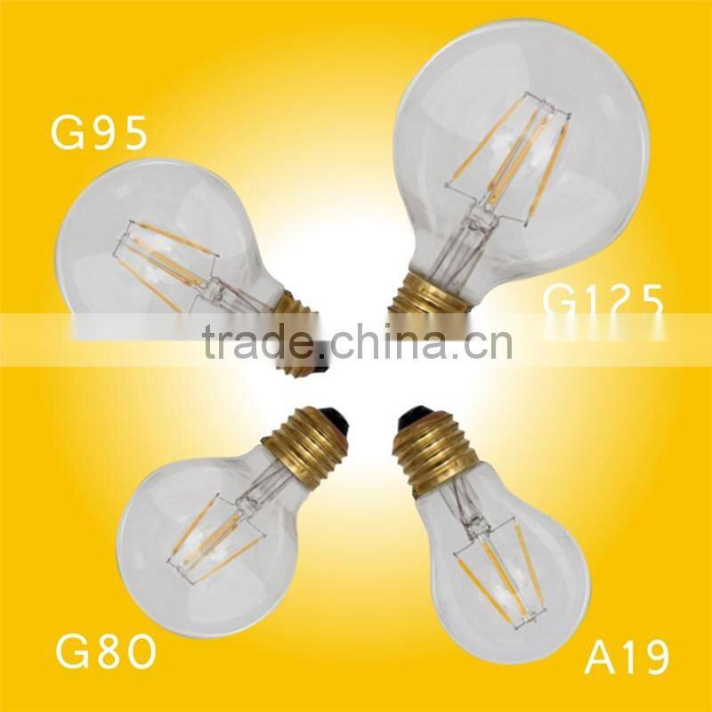 Vintage Retro LED Energy Saving Edison Bulb E27 Socket ST58 2/4/6W Screw Light