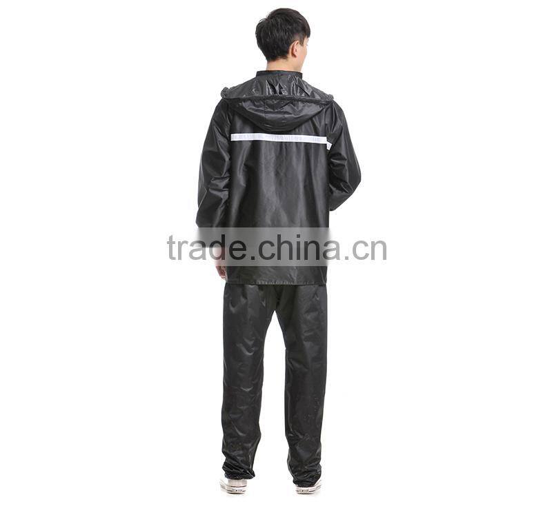 100% polyester Police uniform waterproof raincoat