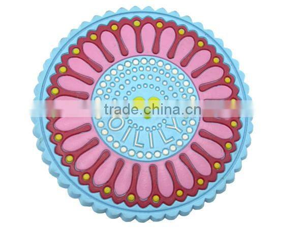 excellent pvc rubber label for jeans