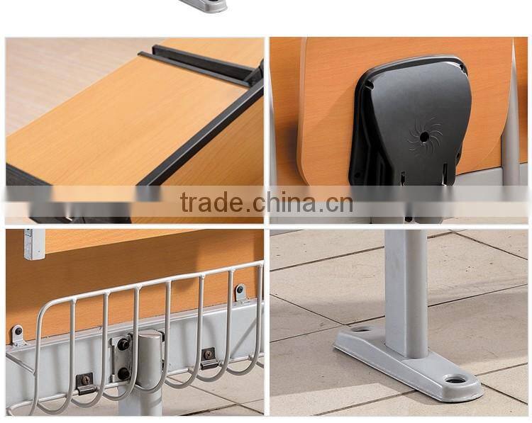 classical design school furniture college student desk and chair for sale