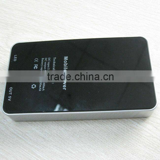 5v 3500mAh portable battery bank with two LED flashlight+ Digital Display screen Power Indicator, PB010