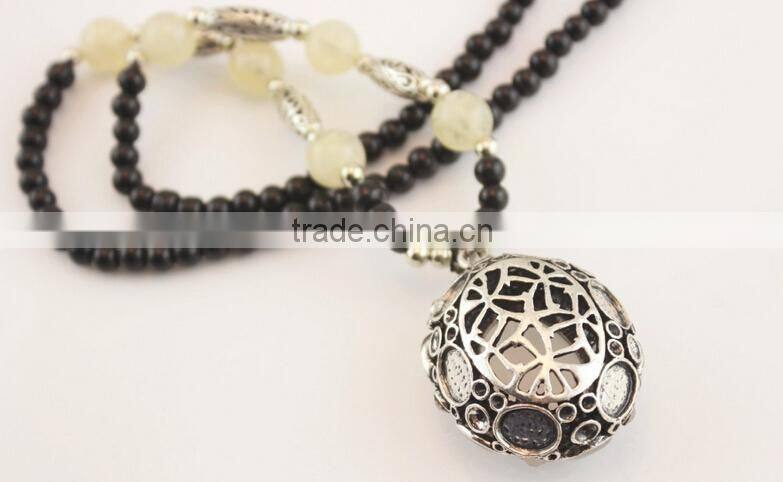 Fashion rosary bead necklace Crystal opals fashion Jewelry South Korea's sweater chain