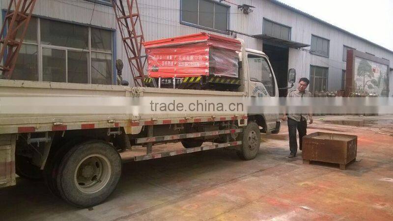 China 4-12m Vehicle mounted elevating platform scissor lift with CE