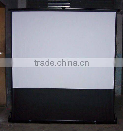 High gain high quality floor up portable screen 60-100''