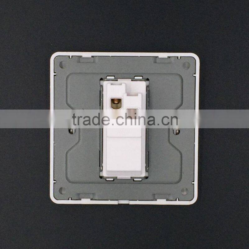 Noble one gang one way stainless steel drawing switch