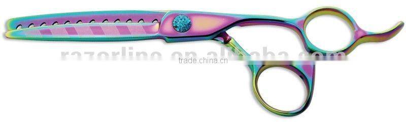 LGR950TL Stainless Steel Convex Titanium hair cutting scissor